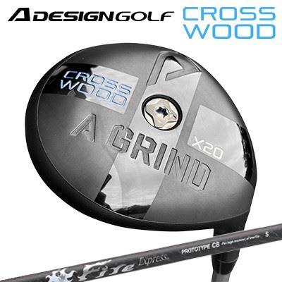 A DESIGN GOLF A GRIND CROSS WOOD COMPOSIT TECHNO Fire Express PROTOTYPE CBエーデザインゴルフ エーグラインドクロスウッド コンポジットテクノ ファイアーエクスプレス プロトタイプ CB