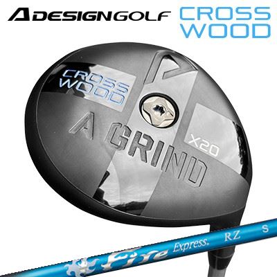 A DESIGN GOLF A GRIND CROSS WOOD COMPOSIT TECHNO Fire Express RZエーデザインゴルフ エーグラインドクロスウッド コンポジットテクノ ファイアー急行列車 RZ