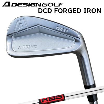 カスタムクラブ エーデザインゴルフ エーグラインド DCD フォージドアイアン KBSツアーA DESIGN GOLF A GRIND DCD FORGED IRON KBS TOUR6本セット(#5~PW)|オーエスゴルフ