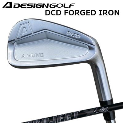 カスタムクラブ エーデザインゴルフ エーグラインド DCD フォージドアイアン プロジェクトX LZ オールブラックA DESIGN GOLF A GRIND DCD FORGED IRON PROJECT X LZ ALL BLACK6本セット(#5~PW)|オーエスゴルフ