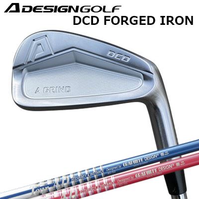 カスタムクラブ エーデザインゴルフ エーグラインド DCD フォージドアイアン ツアーAD A DESIGN GOLF A GRIND DCD FORGED IRON TOUR AD 506本セット(#5～PW)｜オーエスゴルフ