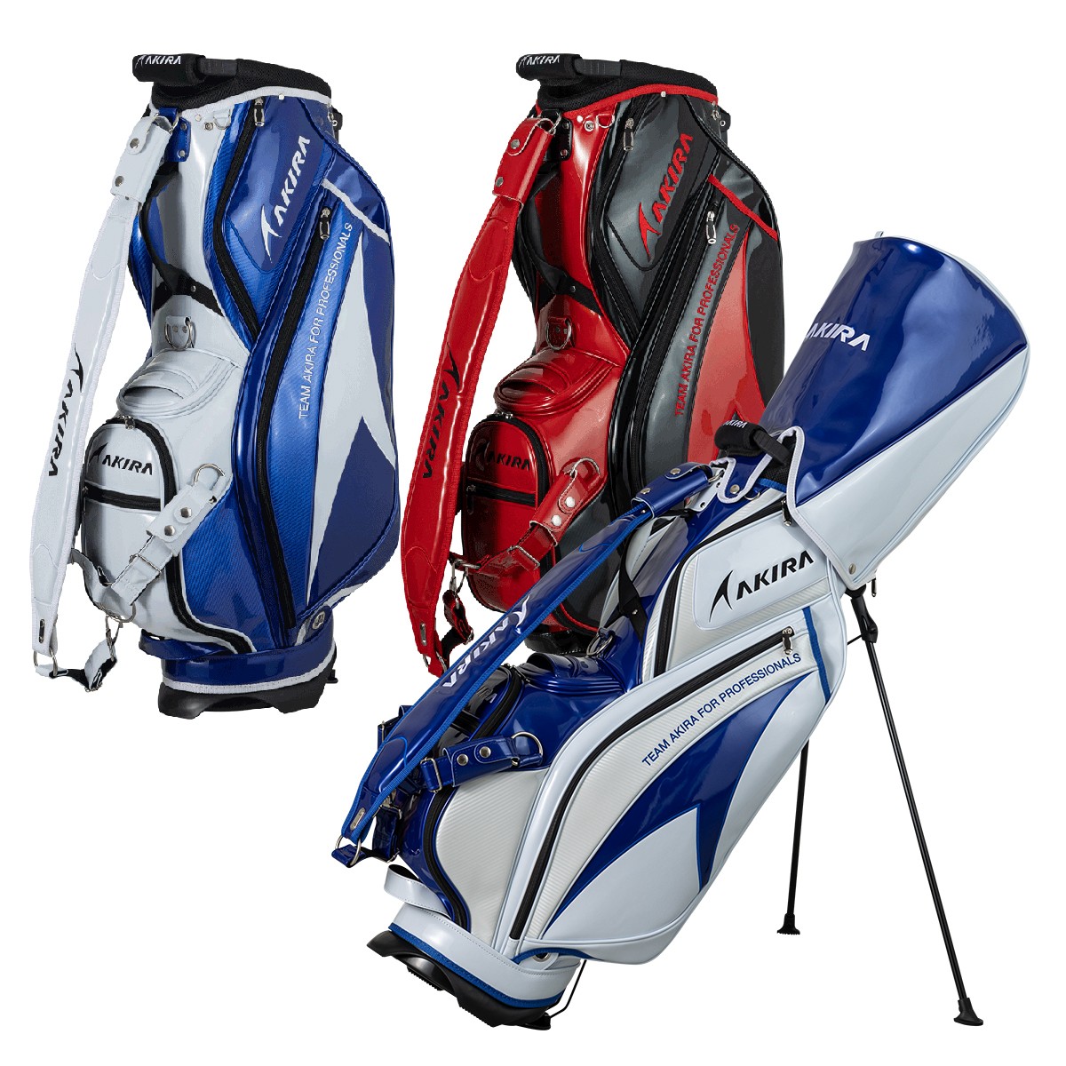 アキラ 2024 スタンドキャディバッグAKIRA 2024 STAND CADDIE BAG