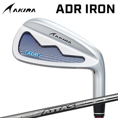 カスタムクラブ アキラ ADR アイアン UST Mamiya ATTAS IRON 40-80AKIRA ADR IRON USTマミヤ アッタス アイアン 40-805本セット(#6~PW)|オーエスゴルフ