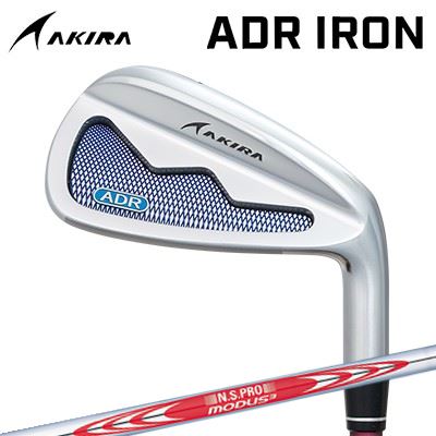 カスタムクラブ アキラ ADR アイアン N.S.PRO MODUS3 TOUR120AKIRA ADR IRON 日本シャフト NSプロ モーダス3 ツアー1205本セット(#6～PW)｜オーエスゴルフ 18,216円