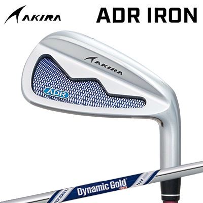 カスタムクラブ アキラ ADR アイアン Dynamic Gold TOUR ISSUE LA BlueAKIRA ADR IRON 限定モデル ダイナミックゴールド ツアーイシュー LAブルー5本セット(#6~PW)|オーエスゴルフ