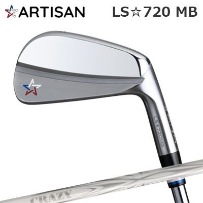 カスタムクラブ 2021年モデル アーティザン LS☆720MB クレイジー アロー アイアン(新デザイン)ARTISAN LS720MB CRAZY ARROW IRON New Design6本セット(#5~PW)|オーエスゴルフ