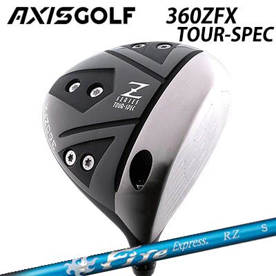 アクシスゴルフカスタム特注モデル 360ZFX ツアースペック ドライバー コンポジットテクノ ファイアーエクスプレス RZAXIS GOLF 360ZFX TOUR-SPEC DRIVER COMPOSIT TECHNO Fire Express RZ｜オーエスゴルフ 77,440円