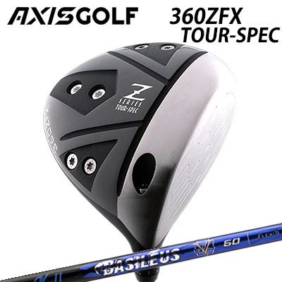 アクシスゴルフカスタム特注モデル 360ZFX ツアースペック ドライバー バシレウス アルファ 2AXIS GOLF 360ZFX TOUR-SPEC DRIVER BASILEUS A2|オーエスゴルフ