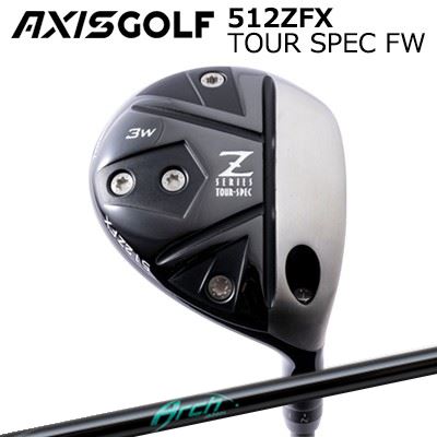 カスタムクラブ アクシスゴルフ 512ZFX ツアースペック フェアウェイウッド アーチゴルフ WH01AXIS GOLF 512ZFX TOUR SPEC FW ArchGolf WH01