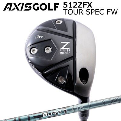 カスタムクラブ アクシスゴルフ 512ZFX ツアースペック フェアウェイウッド デザインチューニング バーストエルディーエックスAXIS GOLF 512ZFX TOUR SPEC FW Design Tuning BURSTLDX｜オーエスゴルフ 60,500円