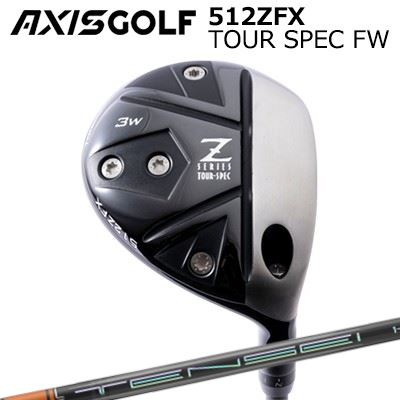 カスタムクラブ アクシスゴルフ 512ZFX ツアースペック フェアウェイウッド テンセイ プロ オレンジ 1KシリーズAXIS GOLF 512ZFX TOUR SPEC FW TENSEI Pro Orange 1K Series|オーエスゴルフ