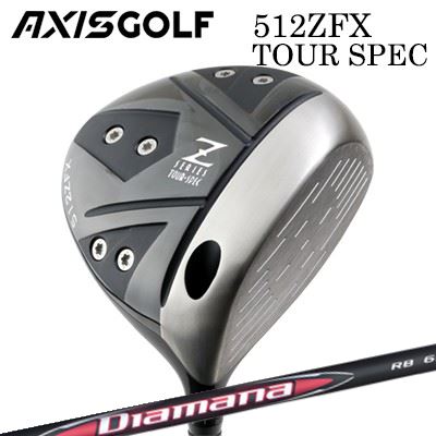 楽天市場】カスタムクラブ 2024年モデル アクシスゴルフ 512ZFX ツアー