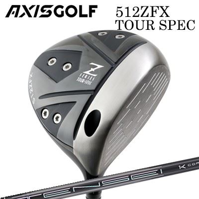 カスタムクラブ 2024年モデル アクシスゴルフ 512ZFX ツアースペック ドライバー 三菱ケミカル テンセイ プロ ブラック 1KコアシリーズAXIS GOLF 512ZFX TOUR SPEC DRIVER Tensei Pro Black 1K Core Series｜オーエスゴルフ