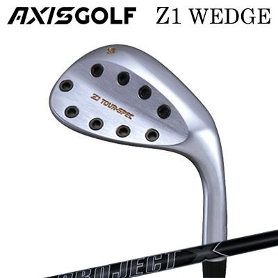 カスタムクラブ アクシスゴルフ Z1 ウェッジ PROJECT X ALL BLACKAXISGOLF Z1 WEDGE プロジェクトX オールブラック｜オーエスゴルフ
