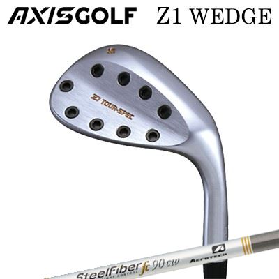 カスタムクラブ アクシスゴルフ Z1 ウェッジ SteelFiber fc CWAXISGOLF Z1 WEDGE エアロテック スチールファイバー fc CW|オーエスゴルフ