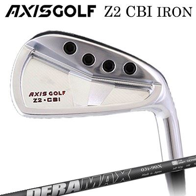 カスタムクラブ アクシスゴルフ Z2 CBI アイアン オリムピック デラマックス 03シリーズ アイアンAXISGOLF Z2 CBI IRON DERAMAX 03 Iron6本セット(#5~PW)|オーエスゴルフ
