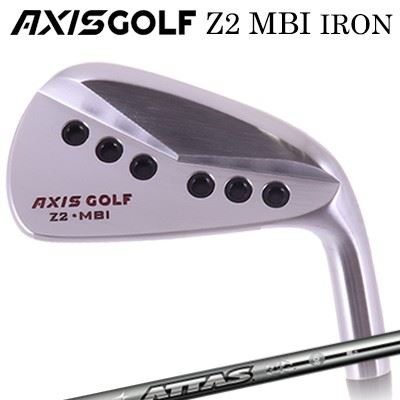 カスタムクラブ アクシスゴルフ Z2 MBI アイアン USTマミヤ アッタス アイアン 40-80AXISGOLF Z2 MBI IRON UST Mamiya ATTAS IRON 40-80/6本セット(#5~PW)|オーエスゴルフ