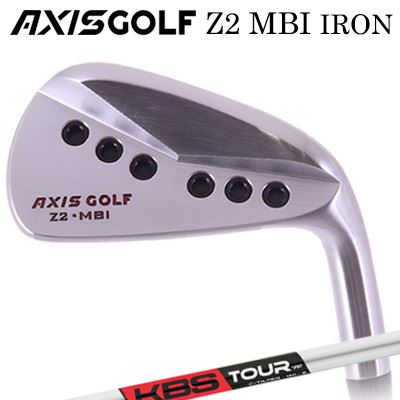 カスタムクラブ アクシスゴルフ Z2 MBI アイアン KBSツアー シーテーパーAXISGOLF Z2 MBI IRON KBS TOUR C-Taper/6本セット(#5~PW)|オーエスゴルフ