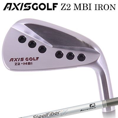 カスタムクラブ アクシスゴルフ Z2 MBI アイアン エアロテック スチールファイバー i CWAXISGOLF Z2 MBI IRON SteelFiber i CW/6本セット(#5～PW)｜オーエスゴルフ