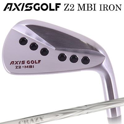 カスタムクラブ アクシスゴルフ Z2 MBI アイアン クレイジー アロー アイアン(新デザイン)AXISGOLF Z2 MBI IRON CRAZY ARROW IRON New Design6本セット(#5~PW)|オーエスゴルフ