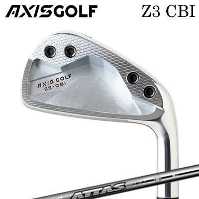 カスタムクラブ 2023年モデル アクシスゴルフ Z3 CBI アイアン USTマミヤ アッタス アイアン 115AXISGOLF Z3 CBI IRON UST Mamiya ATTAS IRON 1156本セット(#5～PW)/6本セット(#5～PW)｜オーエスゴルフ 28,600円