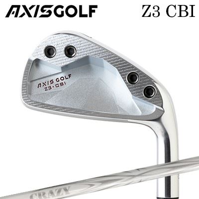 カスタムクラブ 2023年モデル アクシスゴルフ Z3 CBI アイアン クレイジー アロー アイアン(新デザイン)AXISGOLF Z3 CBI IRON CRAZY ARROW IRON New Design6本セット(#5~PW)|オーエスゴルフ