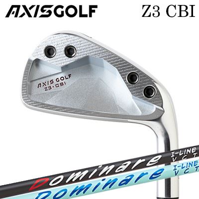 カスタム野球クラブ 2023年模範例 アクシスゴルフ Z3 CBI アイアン ドミナーレ アイ・ラインAXISGOLF Z3 CBI  IRON Dominare I-line6本仕掛ける(#5～PW)