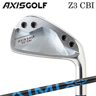 カスタムクラブ 2023年モデル アクシスゴルフ Z3 CBI アイアン デザインチューニング アイミックス プラスAXISGOLF Z3 CBI IRON Design Tuning AIMIX PLUS6本セット(#5～PW)｜オーエスゴルフ