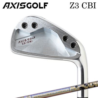 カスタム野球クラブ 2023年青写真 アクシスゴルフ Z3 CBI アイアン ワクチンコンポ GR38割り増し金 アイアンAXISGOLF Z3 CBI  IRON WACCINE COMPO GR38premium IR6本仕掛ける(#5～PW)