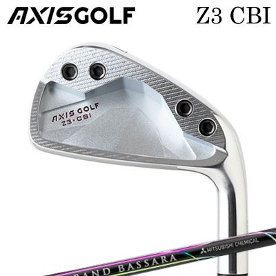 カスタムクラブ 2023年モデル アクシスゴルフ Z3 CBI アイアン グランド バサラ アイアンAXISGOLF Z3 CBI IRON GRAND BASSARA IRON6本セット(#5～PW)/6本セット(#5～PW)｜オーエスゴルフ