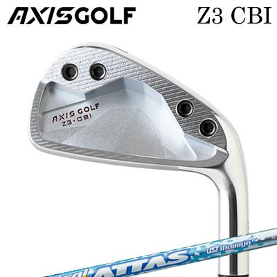 カスタム野球クラブ 2023年真似形 アクシスゴルフ Z3 CBI アイアン USTマミヤ マジカルアッタス アイアンAXISGOLF Z3 CBI  IRON UST Mamiya MAGICAL ATTAS IRON6本仕かける(#5～PW)/6本仕かける(#5～PW) メンズクラブ-アイアン-スポーツ・アウトドア