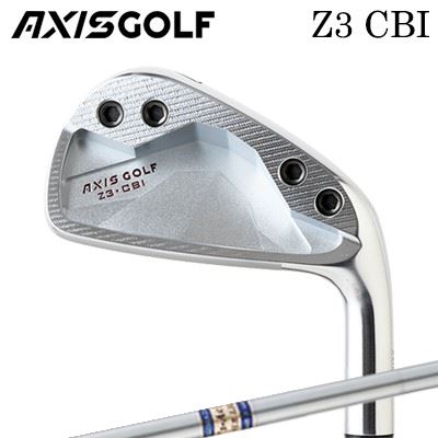 カスタムクラブ 2023年モデル アクシスゴルフ Z3 CBI アイアン K&rsquo;S AC-10AXISGOLF Z3 CBI IRON K&rsquo;S AC-106本セット(#5～PW)/6本セット(#5～PW)｜オーエスゴルフ