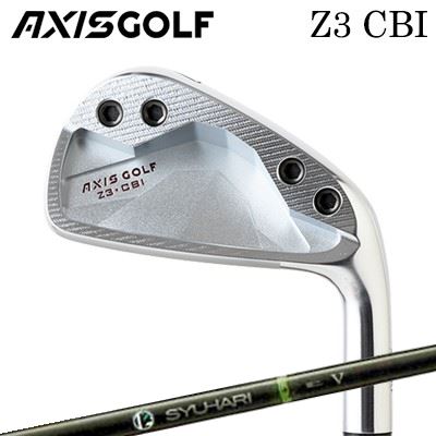 カスタム野球クラブ 2023年模範例 アクシスゴルフ Z3 CBI アイアン スリリング シュハリ アイアンAXISGOLF Z3 CBI  IRON Treering SYUHARI IRON6本仕掛ける(#5～PW)