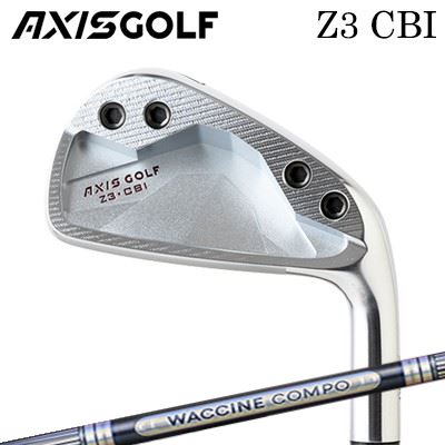 カスタム野球クラブ 2023年真似形 アクシスゴルフ Z3 CBI アイアン ワクチンコンポ GR501/601 アイアンAXISGOLF Z3 CBI  IRON WACCINE COMPO GR501/601 IR6本仕かける(#5～PW) ゴルフ-クラブ