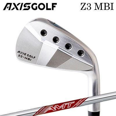 カスタムクラブ 2023年モデル アクシスゴルフ Z3 MBI アイアン エーエムティー レッドAXISGOLF Z3 MBI IRON AMT RED6本セット(#5～PW)｜オーエスゴルフ