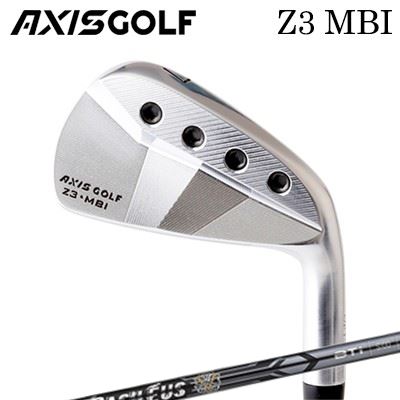 カスタムクラブ 2023年モデル アクシスゴルフ Z3 MBI アイアン バシレウス ツアー アイアンAXISGOLF Z3 MBI IRON Basileus Tour IRON6本セット(#5~PW)/6本セット(#5~PW)|オーエスゴルフ