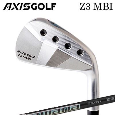 カスタムクラブ 2023年モデル アクシスゴルフ Z3 MBI アイアン ディアマナ サンプ アイアンAXISGOLF Z3 MBI IRON NEW DIAMANA THUMP IRON6本セット(#5~PW)/6本セット(#5~PW)|オーエスゴルフ