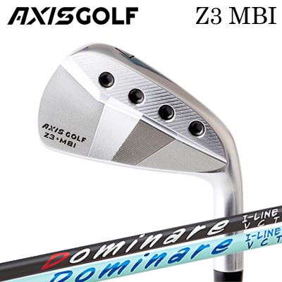 カスタム野球クラブ 2023年模範例 アクシスゴルフ Z3 MBI アイアン ドミナーレ アイ・ラインAXISGOLF Z3 MBI  IRON Dominare I-line6本仕掛ける(#5～PW)