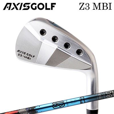 カスタムクラブ 2023年モデル アクシスゴルフ Z3 MBI アイアン デザインチューニング ゼロソリッド アイアンAXISGOLF Z3 MBI  IRON Design Tuning ZERO SOLID IRON6本セット(#5～PW)