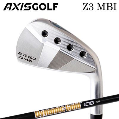 カスタムクラブ 2023年モデル アクシスゴルフ Z3 MBI アイアン ダイナミックゴールド 105 オニキスブラックAXISGOLF Z3 MBI IRON True Temper Dynamic Gold 105 ONYX BLACK6本セット(#5～PW)｜オーエスゴルフ 135,905円