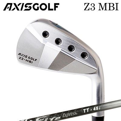 カスタムクラブ 2023年モデル アクシスゴルフ Z3 MBI アイアン ファイアーエクスプレス TT-45iAXISGOLF Z3 MBI IRON Fire Express TT-45i6本セット(#5～PW)/6本セット(#5～PW)｜オーエスゴルフ