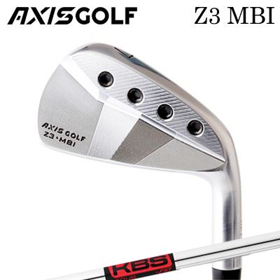 カスタムクラブ 2023年モデル アクシスゴルフ Z3 MBI アイアン KBSツアーAXISGOLF Z3 MBI IRON KBS TOUR6本セット(#5～PW)/6本セット(#5～PW)｜オーエスゴルフ 106,260円