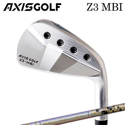 カスタム野球クラブ 2023年青写真 アクシスゴルフ Z3 MBI アイアン ワクチンコンポ GR38割り増し金 アイアンAXISGOLF Z3 MBI  IRON WACCINE COMPO GR38premium IR6本仕掛ける(#5～PW)