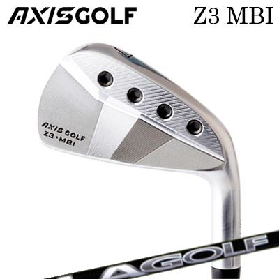 カスタムクラブ 2023年モデル アクシスゴルフ Z3 MBI アイアン LAゴルフ LシリーズAXISGOLF Z3 MBI IRON LAGOLF L-SERIES6本セット(#5～PW)/6本セット(#5～PW)｜オーエスゴルフ