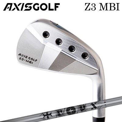 カスタムクラブ 2023年モデル アクシスゴルフ Z3 MBI アイアン ティーアールピーエックス アイアンAXISGOLF Z3 MBI IRON TRPX IRON6本セット(#5~PW)/6本セット(#5~PW)|オーエスゴルフ