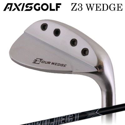 カスタムクラブ アクシスゴルフ Z3 ウェッジ PROJECT X ALL BLACKAXISGOLF Z3 WEDGE プロジェクトX オールブラック|オーエスゴルフ