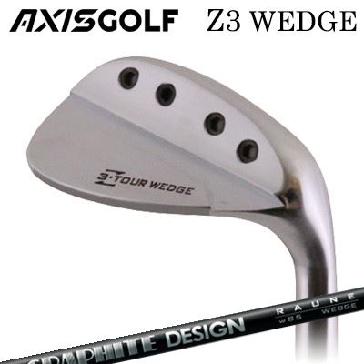 カスタム野球クラブ アクシスゴルフ Z3 ウェッジ RAUNE WEDGEAXISGOLF Z3 WEDGE グラファイトデザイン ラウネ ウェッジ スポーツ・アウトドア-クラブ