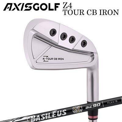 カスタムクラブ アクシスゴルフ Z4 ツアー CB アイアン バシレウス BiZ アイアンAXISGOLF Z4 TOUR CB IRON Basileus BiZ IRON単品~7本セット(#4~PW)|オーエスゴルフ