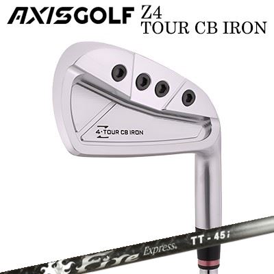 カスタム野球クラブ アクシスゴルフ Z4 周遊旅行 CB アイアン ファイアー急行列車 TT-45iAXISGOLF Z4 TOUR CB IRON Fire Express TT-45i単品～7本仕かける(#4～PW) メンズクラブ-スポーツ・アウトドア