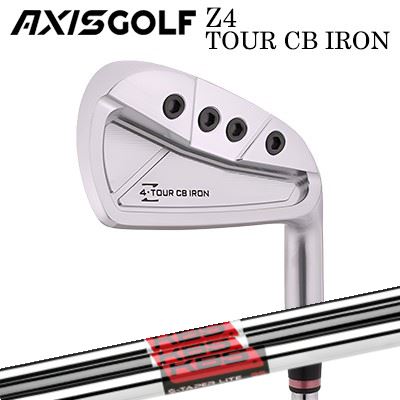 カスタムクラブ アクシスゴルフ Z4 ツアー CB アイアン KBS エステーパー(マネーテーパー)/ブラックPVD/ライトAXISGOLF Z4 TOUR CB IRON KBS S-TAPER/S-TAPER Black PVD/S-TAPER LITE単品～7本セット(#4～PW)｜オーエスゴルフ